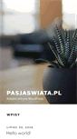 Mobile Screenshot of pasjaswiata.pl